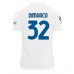 Inter Milan Federico Dimarco #32 Venkovní Dres 2023-24 Krátkým Rukávem